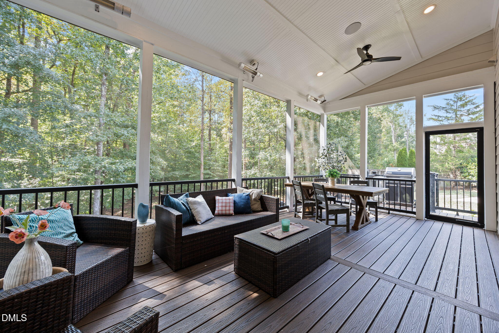 8802 Fidelis Lane Raleigh, NC 27613 - Photo 20 of 60 Screened Porch