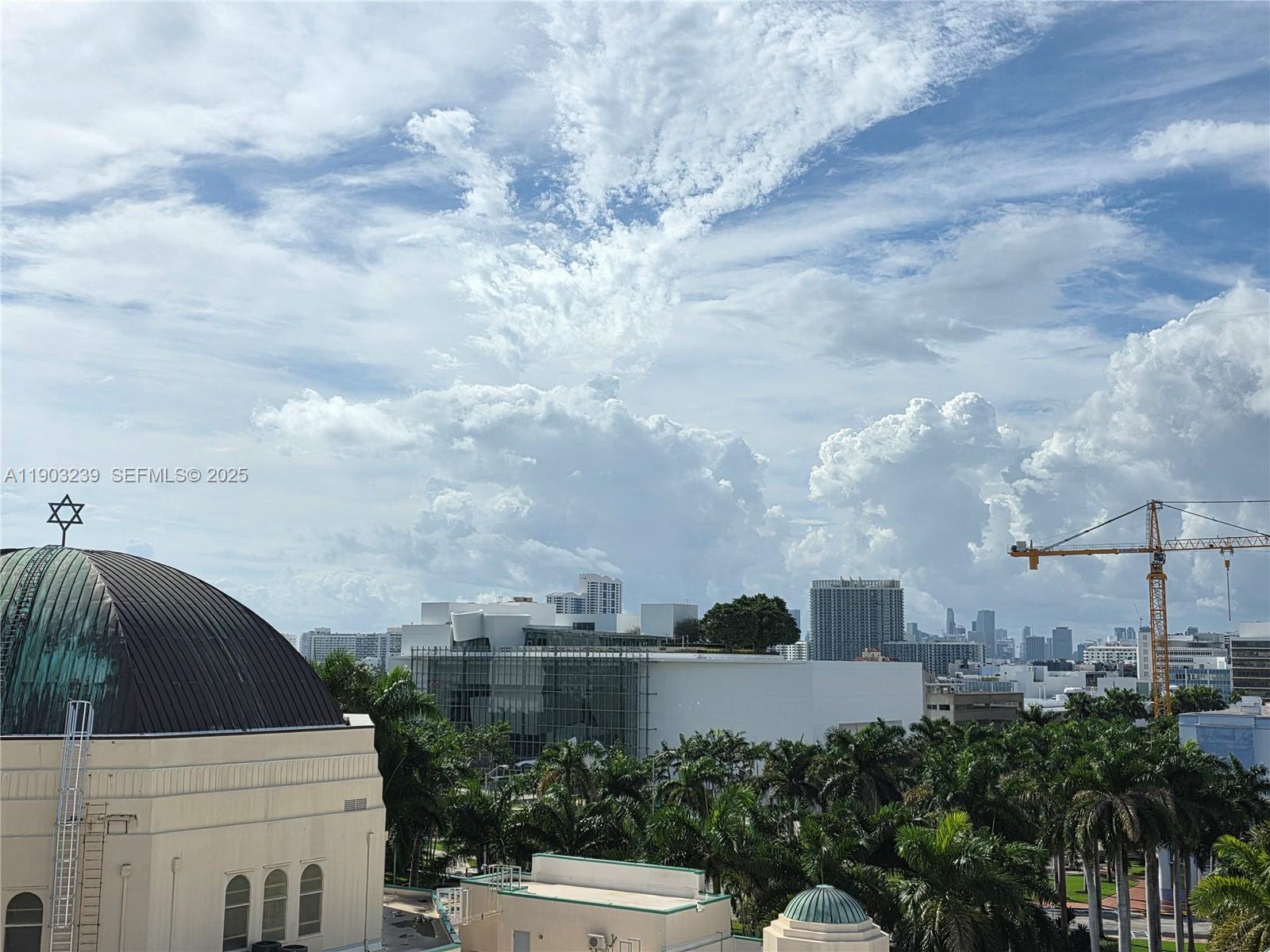 1750 James Avenue, Unit 9C Miami Beach, FL 33139 - Photo 9 of 28 a view of a city from a terrace
