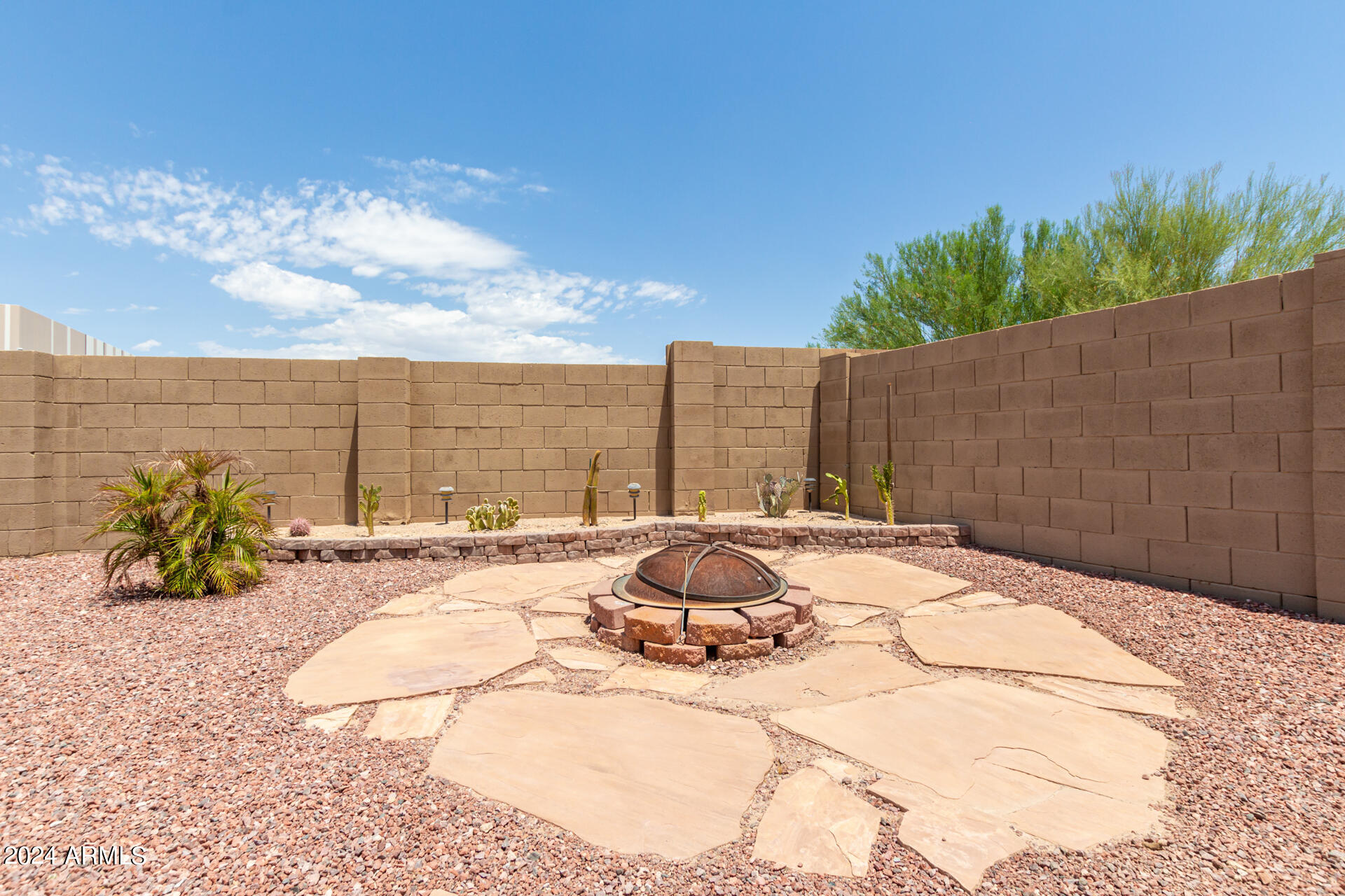 25602 West Ripple Road Buckeye, AZ 85326 - Photo 37 of 38 a view of a backyard