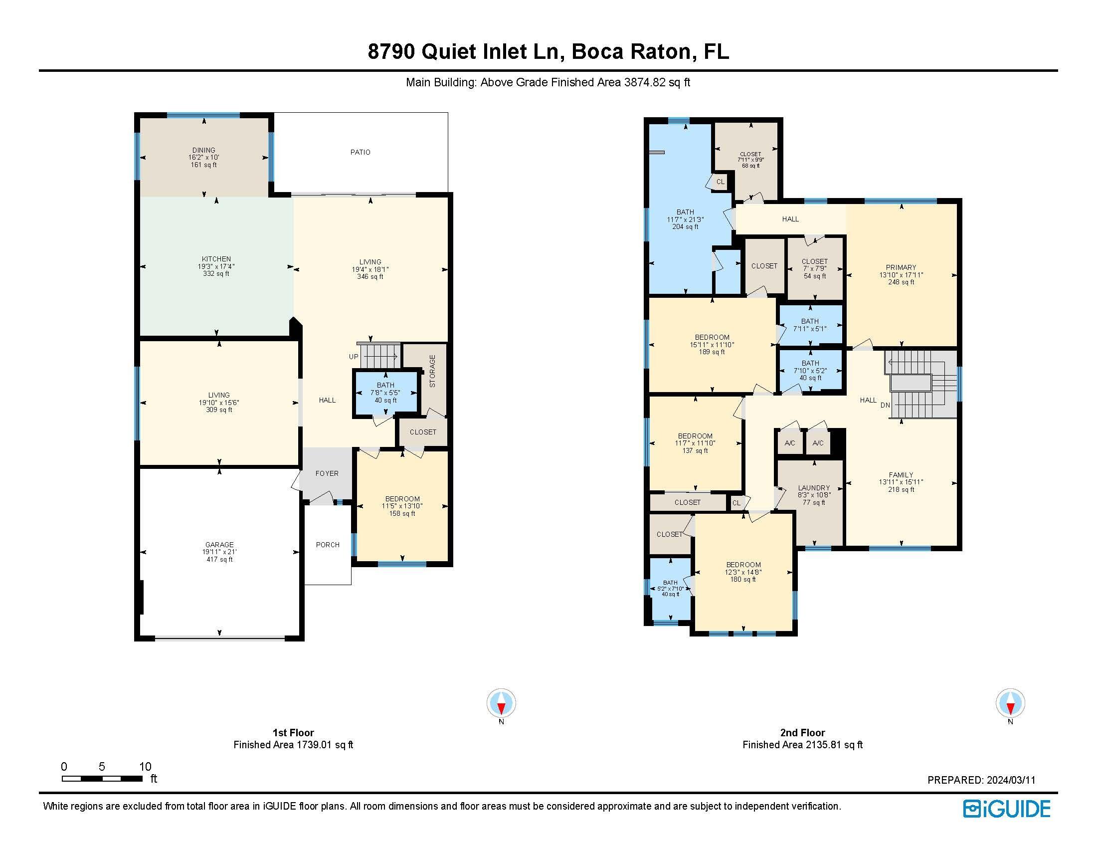 8790 Quiet Inlet Lane Boca Raton, FL 33496 - Photo 118 of 118 8790 Quiet Inlet Lane Floor Plan Page 1_