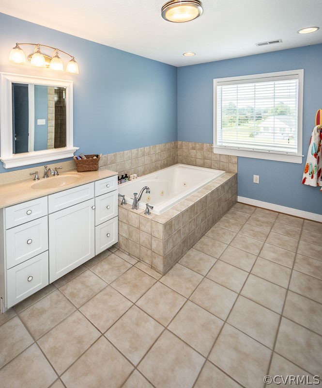 5229 Water View Road Water View, VA 23180 - Photo 45 of 50 Second Primary bathroom with jetted tub, large cer