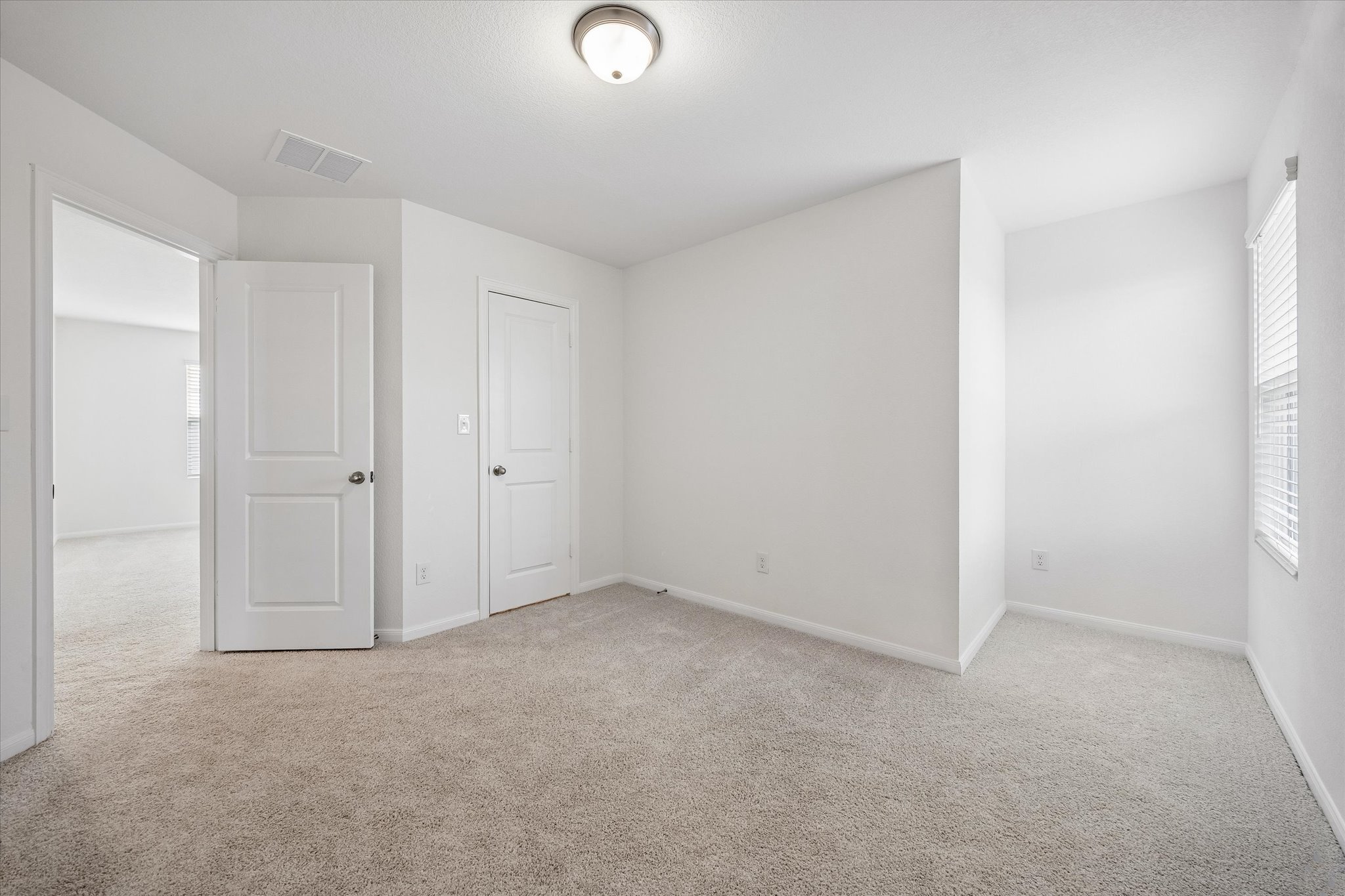 157 LT Rusty Drive Jarrell, TX 76537 - Photo 29 of 39 Unfurnished bedroom with multiple windows and light colored carpet