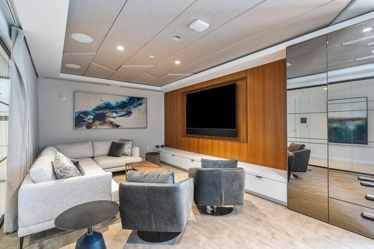 200 Southeast Mizner Boulevard, Unit 307 Boca Raton, FL 33432 - Photo 65 of 74 Common area Media Room