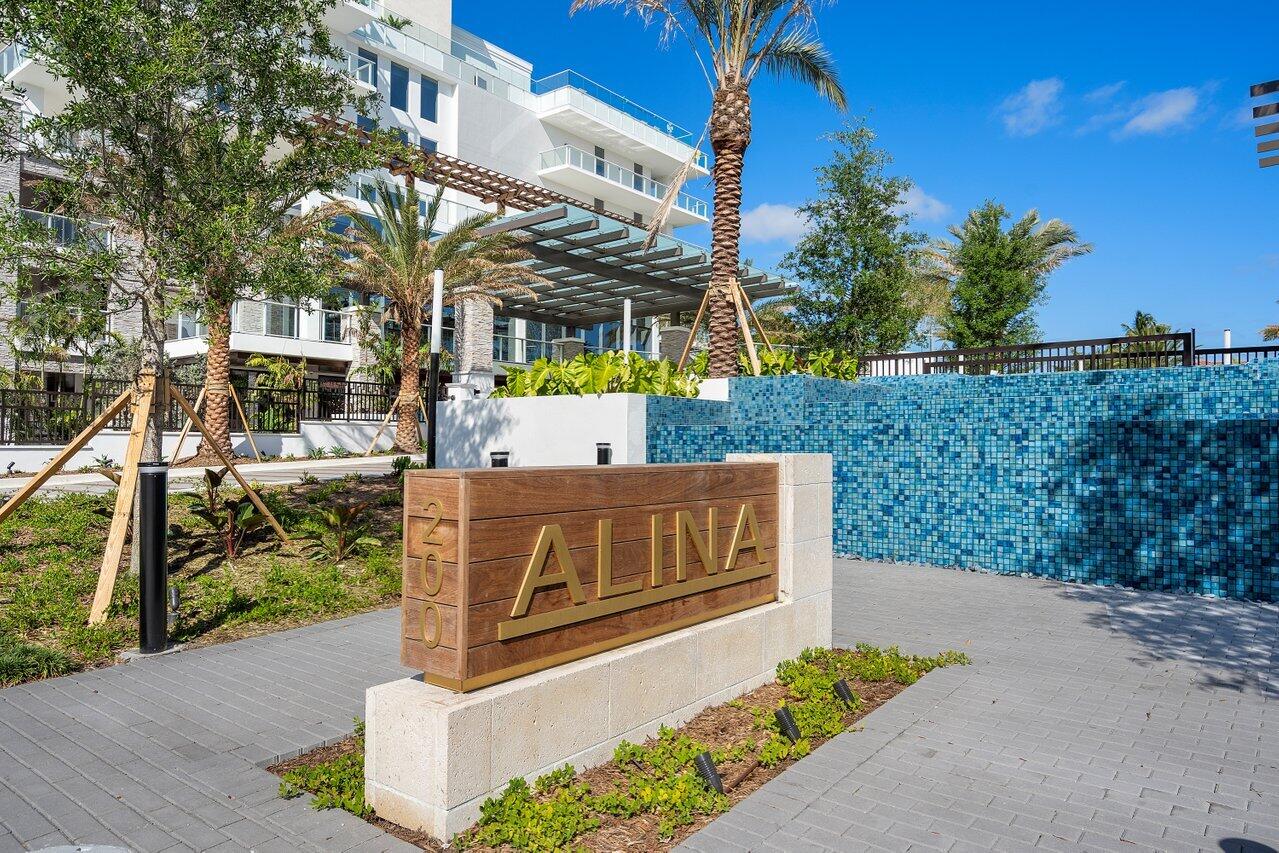 200 Southeast Mizner Boulevard, Unit 307 Boca Raton, FL 33432 - Photo 69 of 74 Alina's Front Entrance Sign