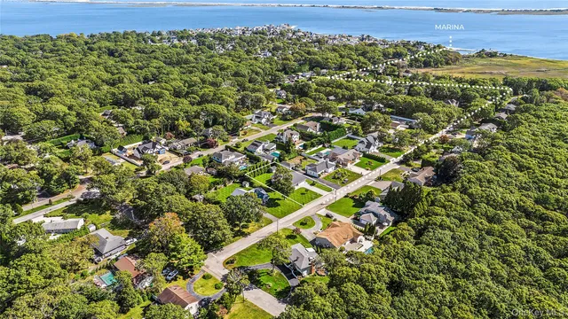 a view of a large green field with lots of bushes