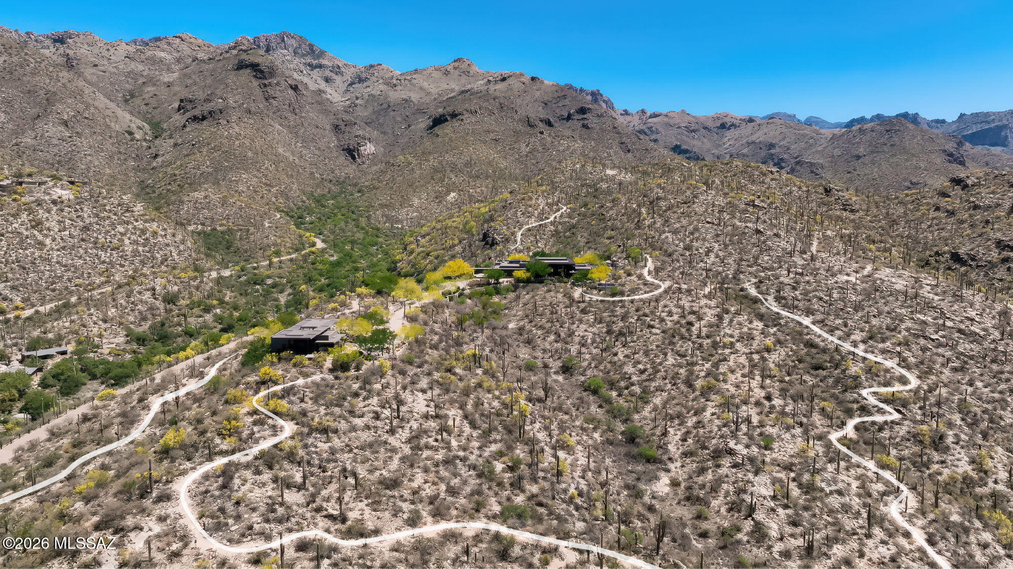 6452 North Rattlesnake Canyon Road Tucson, AZ 85750 - Photo 50 of 51 1.5 Mile Fenced Trail on Property