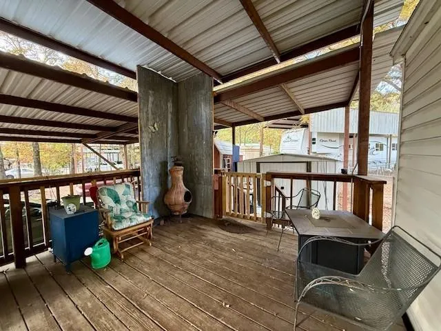 a view of outdoor seating area with furniture