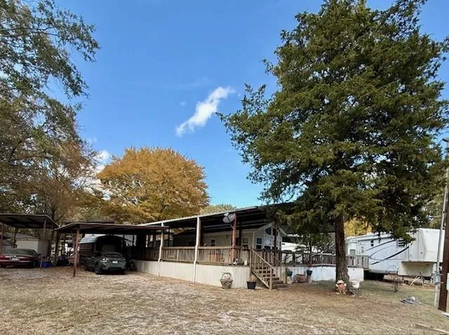 a car parked in front of house