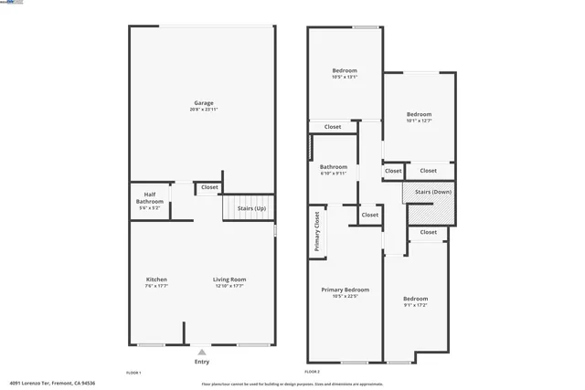 $869,950 | 4091 Lorenzo Terrace, Fremont, CA 94536