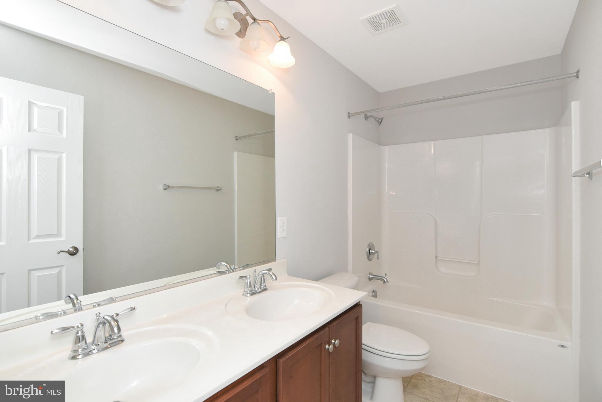 5329 Longbow Road King George, VA 22485 - Photo 34 of 43 Full Bathroom #2 with Double Vanity & Shower & Tub