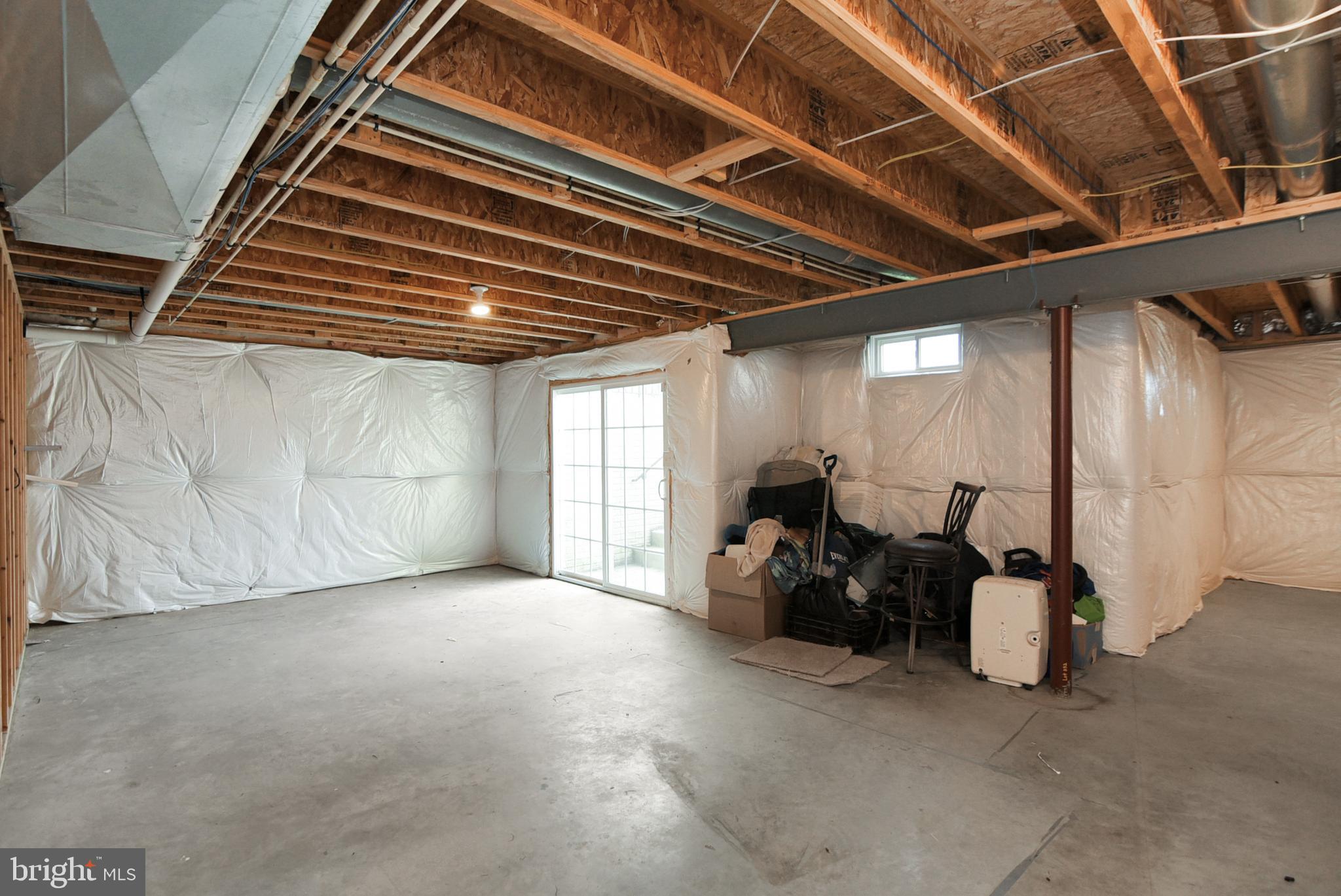 5329 Longbow Road King George, VA 22485 - Photo 42 of 43 Basement with Walk Out Stairs to Backyard