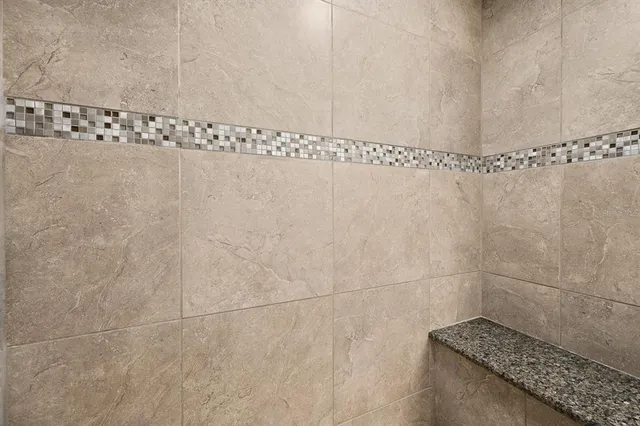 a view of a house with a small yard