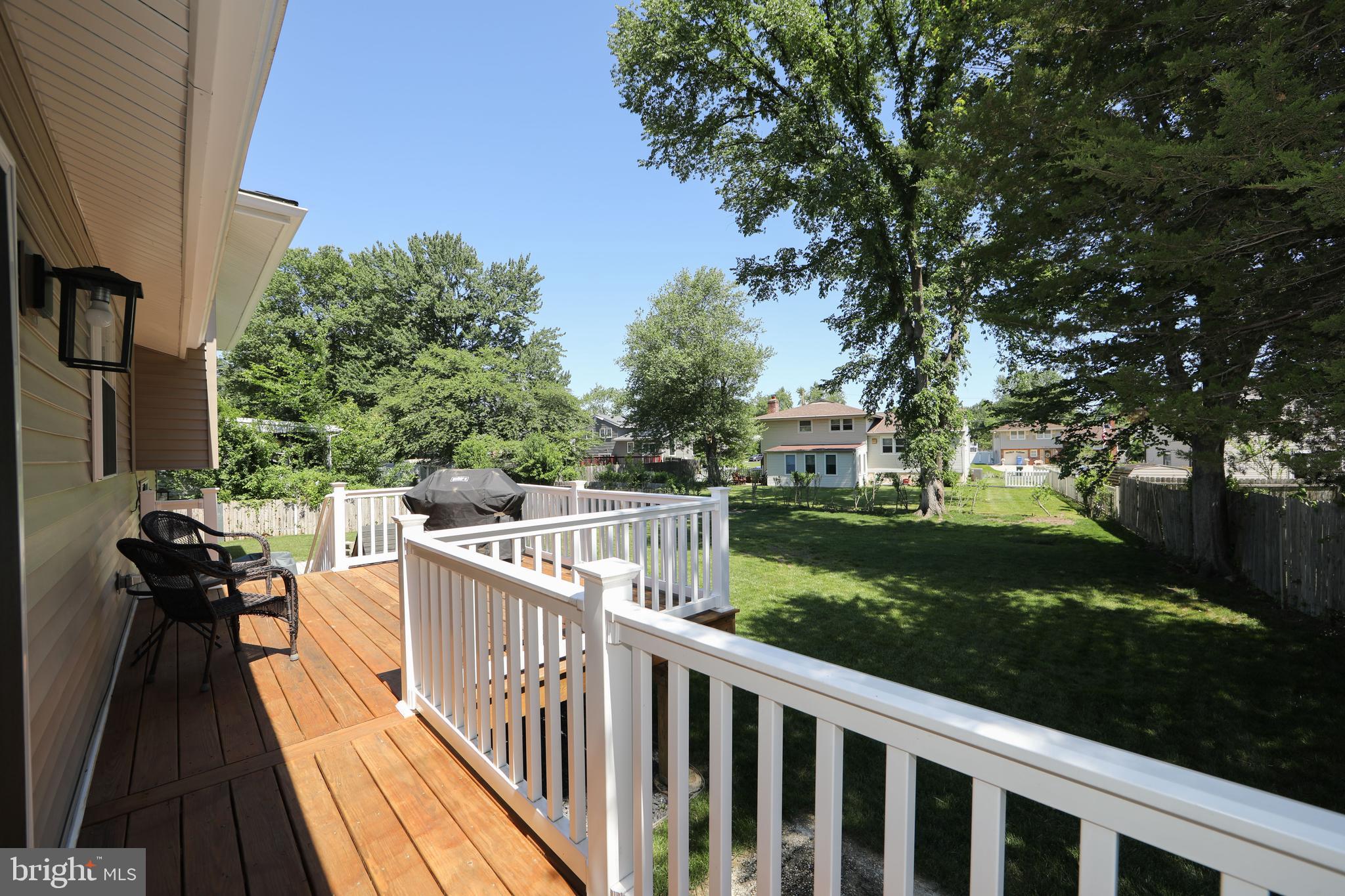 507 Howard Road Cherry Hill, NJ 08034 - Photo 35 of 45 View overlooking the backyard
