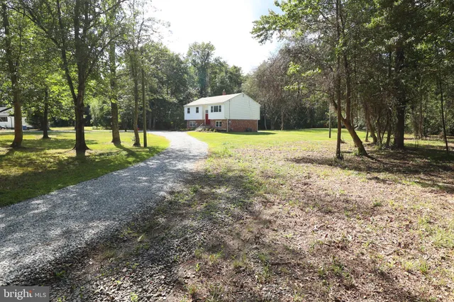 a backyard of a house