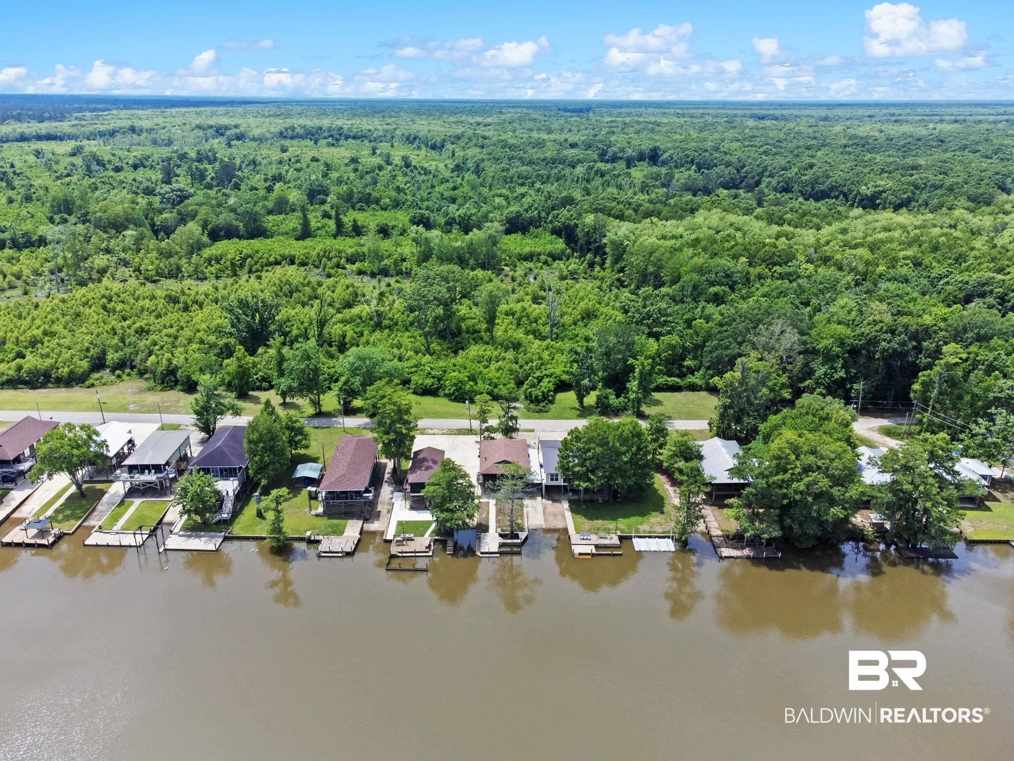 8153 Bryant's Lndg Road Stockton, AL 36579 - Photo 84 of 87 Waterfront property featuring multiple residences with individual docks
