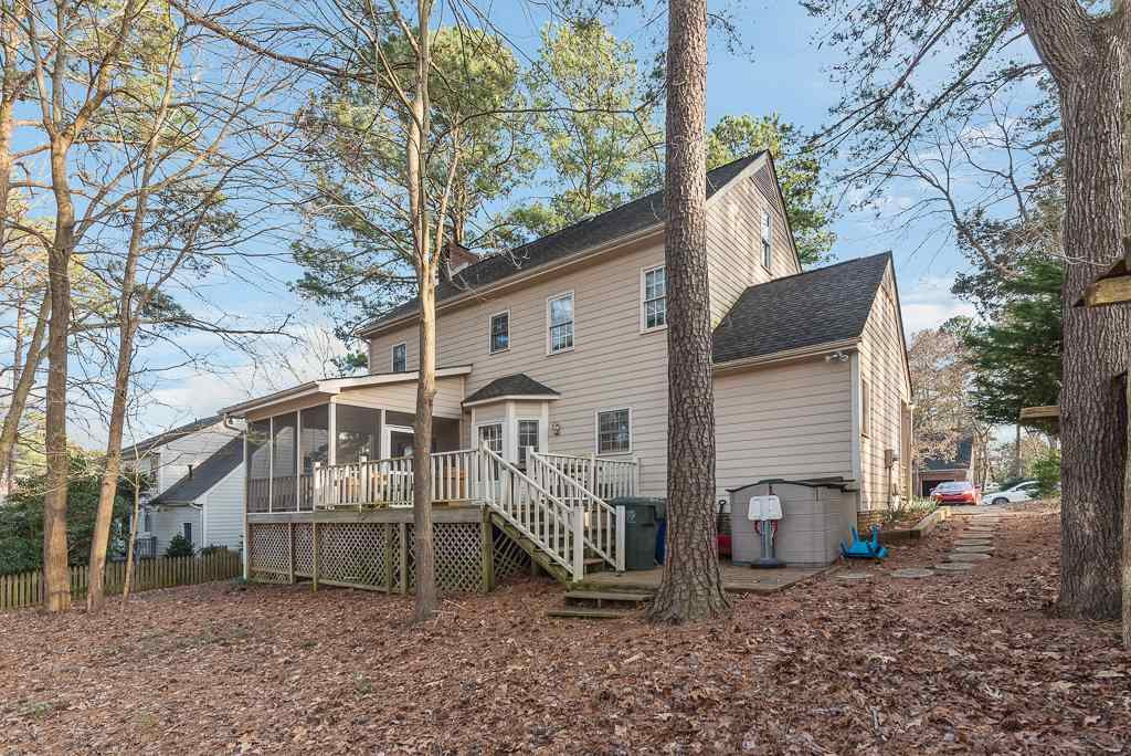 2416 Basil Drive Raleigh, NC 27612 - Photo 3 of 26 Screen Porch and two level deck!