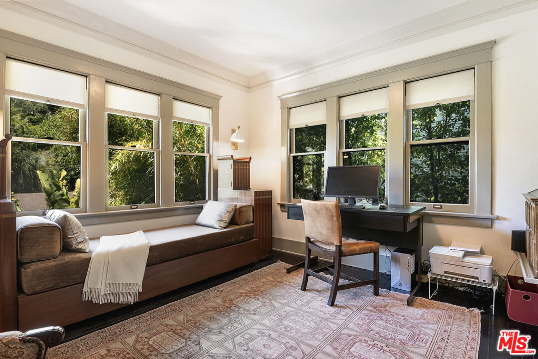 1918 Pinehurst Road Los Angeles, CA 90068 - Photo 16 of 66 a living room with furniture and a large window