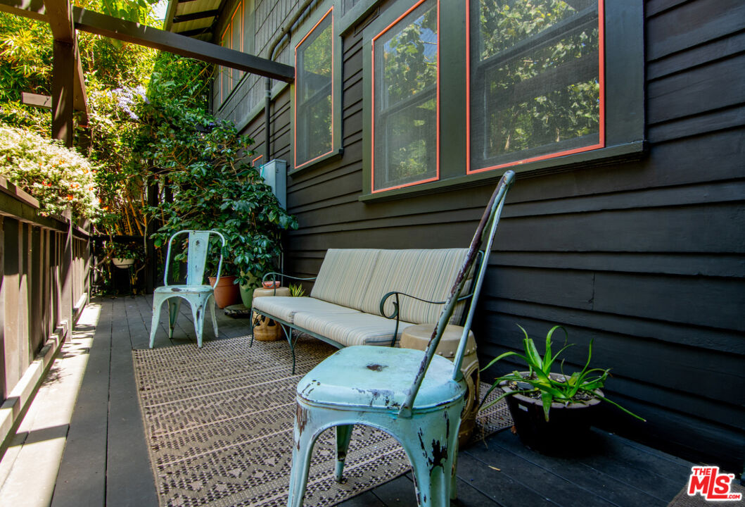 1918 Pinehurst Road Los Angeles, CA 90068 - Photo 5 of 66 a view of a bench in the balcony