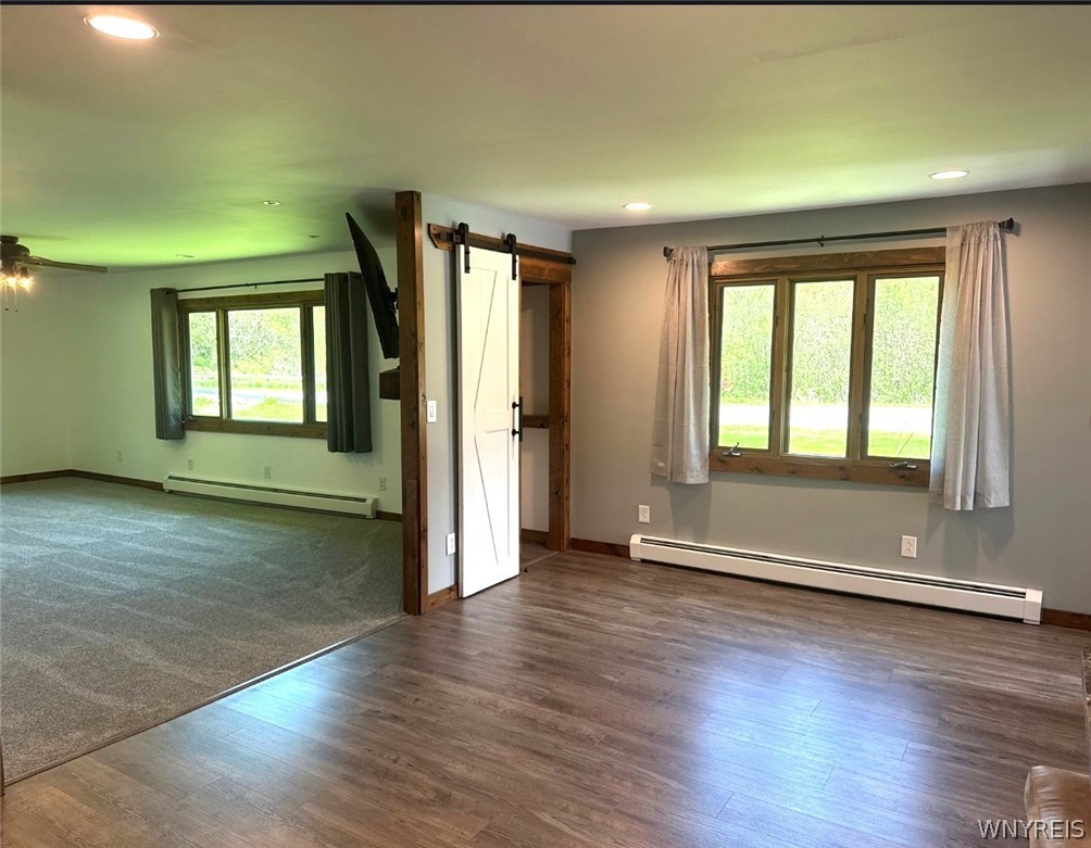 11806 Wyandale Road Concord, NY 14141 - Photo 34 of 34 View from woodburning stove. Open floor plan showi