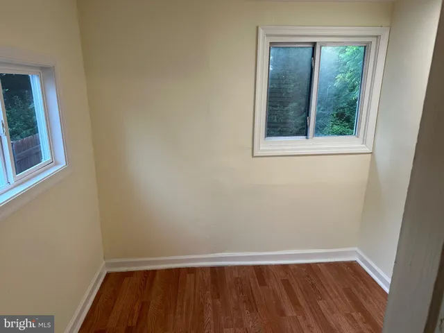 a view of empty room