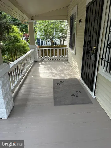 a view of a yard with an outdoor space