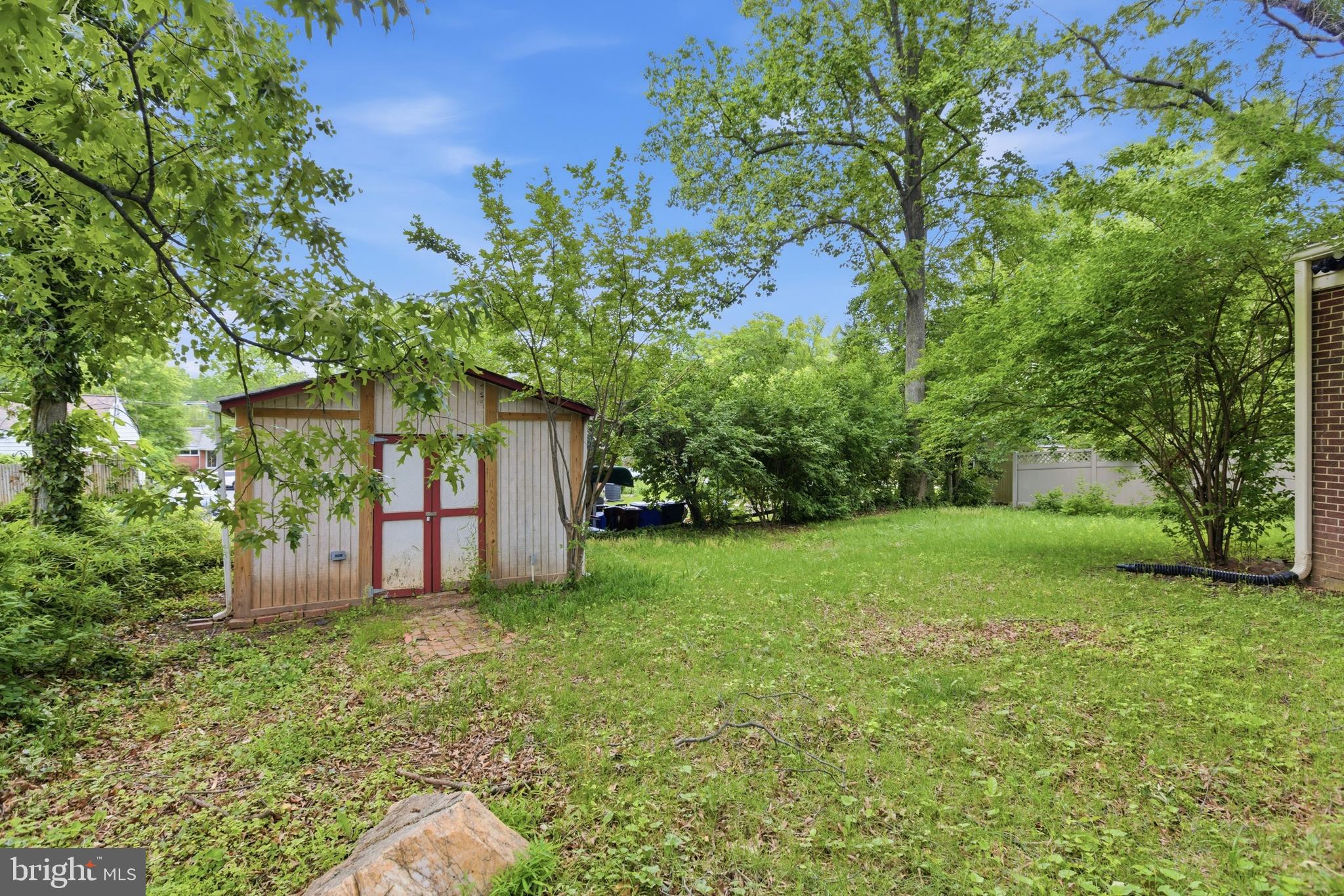 6801 Adelphi Road University Park, MD 20782 - Photo 23 of 26 Spacious storage shed in the rear.
