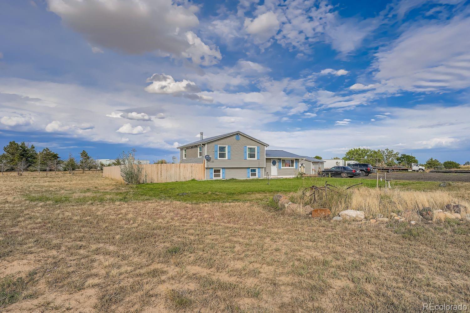 361 East Thomas Avenue Byers, CO 80103 - Photo 3 of 28 a view of a lake with a big yard