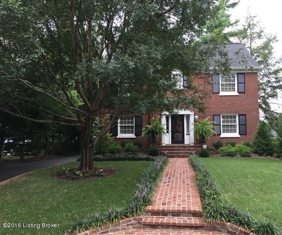 644 Upland Road Louisville, KY 40206 - Photo 2 of 39 Elegant brick walkway added since sellers purchased 2015