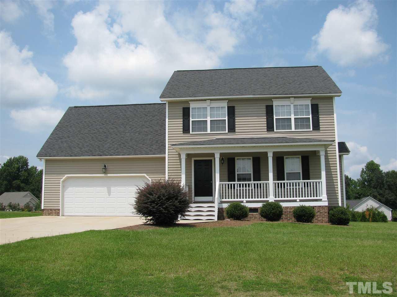 453 Axum Road Willow Spring, NC 27592 - Photo 1 of 17 a aerial view of a house with a yard