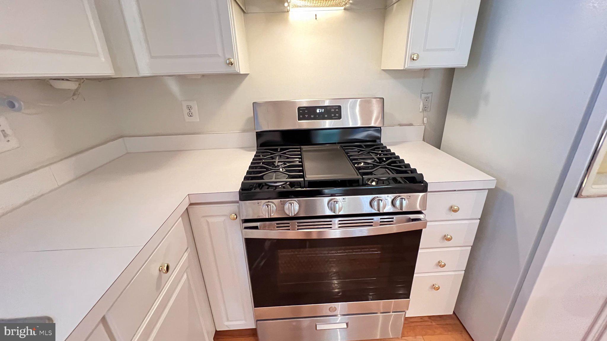 4100 Flower Fairfax, VA 22030 - Photo 16 of 48 Modern kitchen with sleek appliances.
