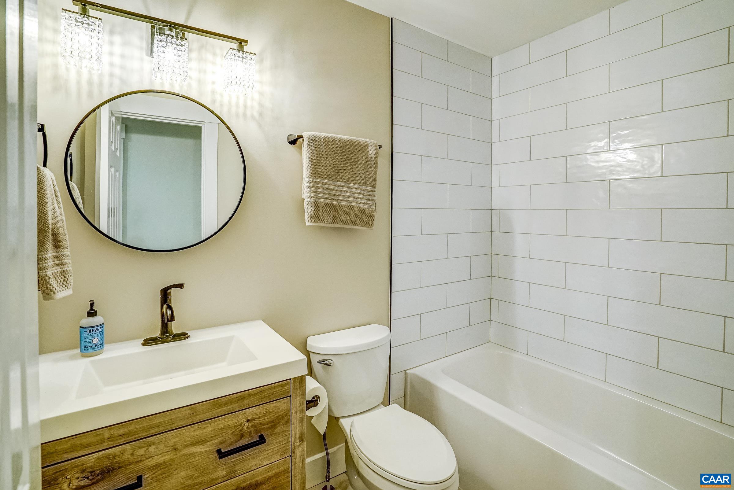 1265 Pounding Creek Road Charlottesville, VA 22903 - Photo 27 of 71 a bathroom with a sink a toilet and a mirror