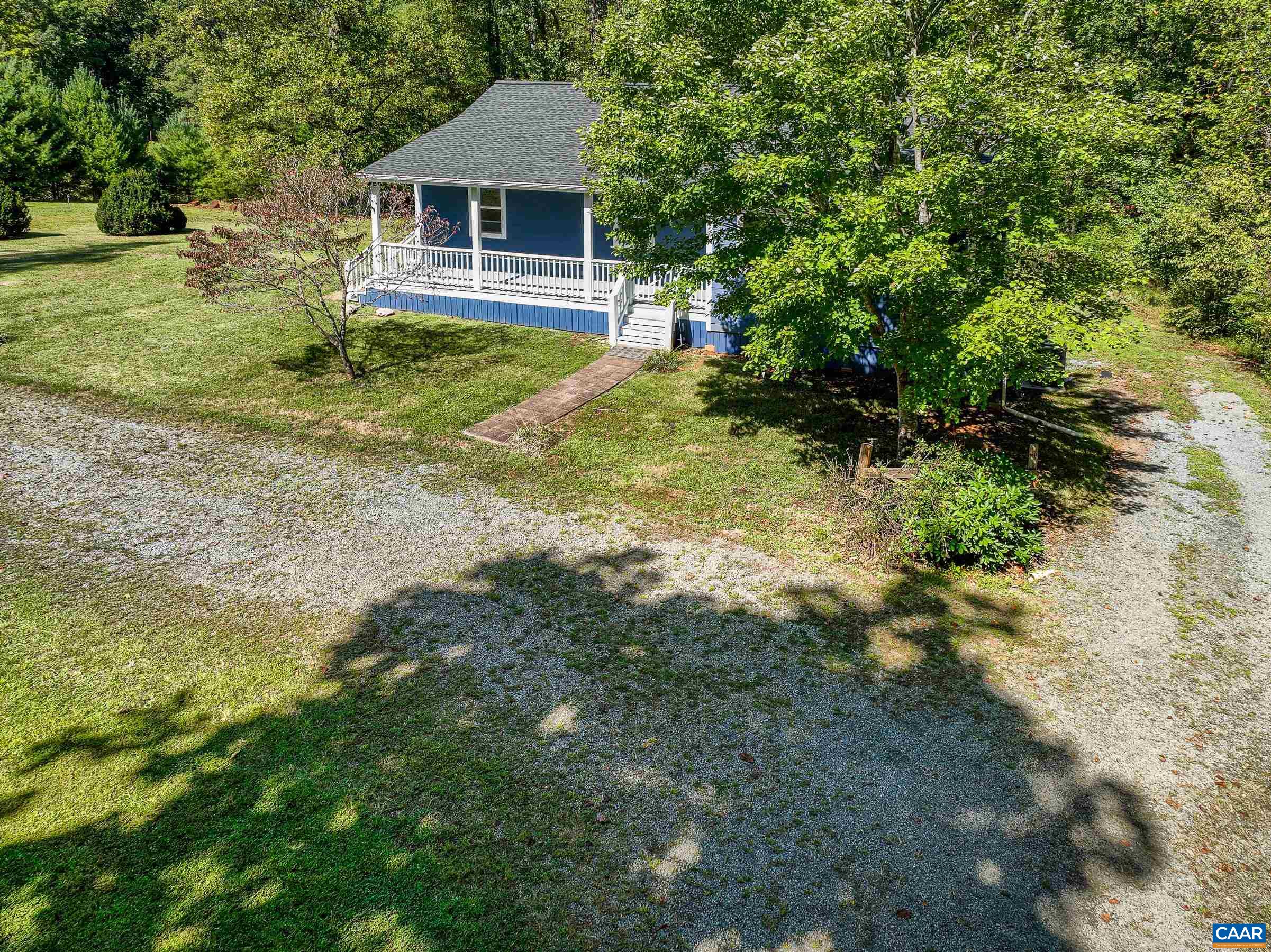 1265 Pounding Creek Road Charlottesville, VA 22903 - Photo 49 of 71 a view of house with backyard