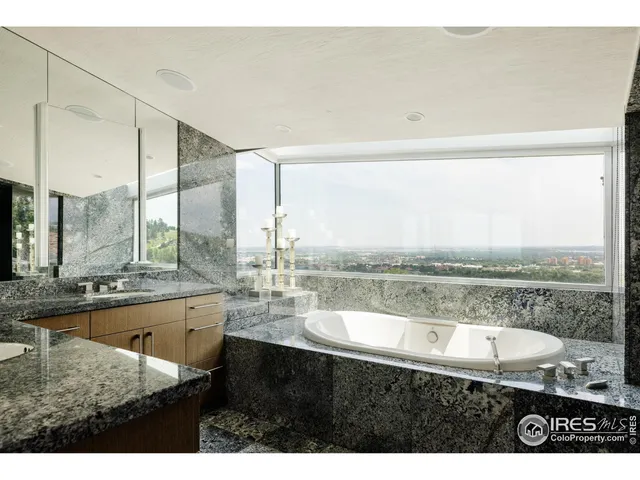 a view of sky from balcony