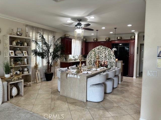 23422 Camino Terraza Road Corona, CA 92883 - Photo 13 of 47 a kitchen with stainless steel appliances granite countertop a stove and a refrigerator