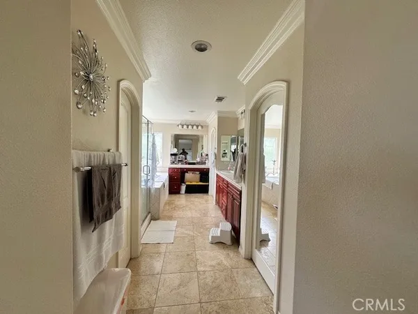 a room with a washer and dryer