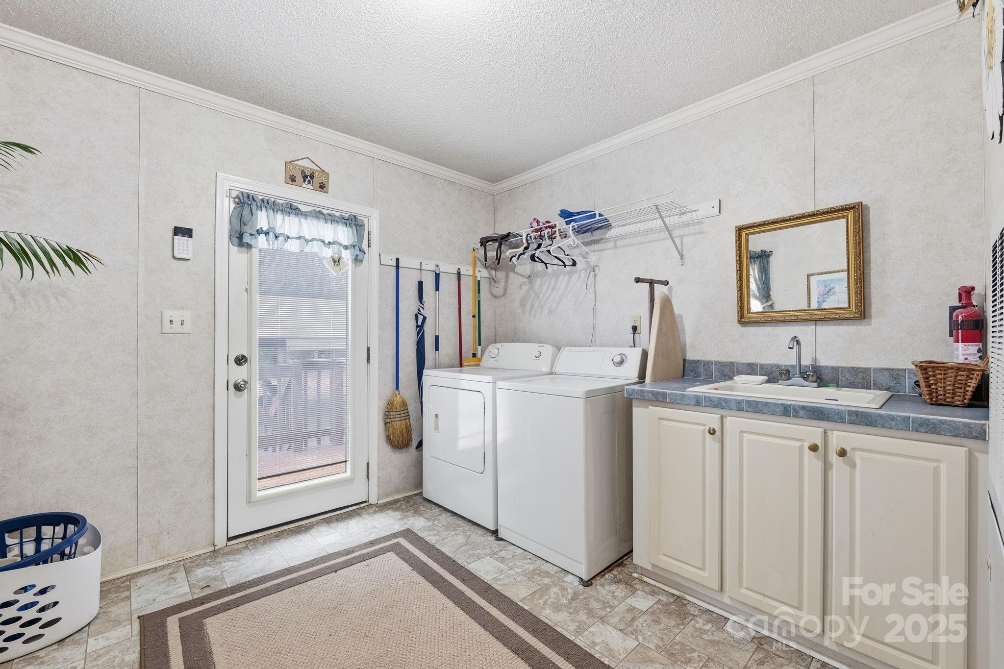 6351 Pleasant Grove Church Road Kannapolis, NC 28081 - Photo 19 of 24 a bathroom with a granite countertop sink a toilet a shower and a mirror