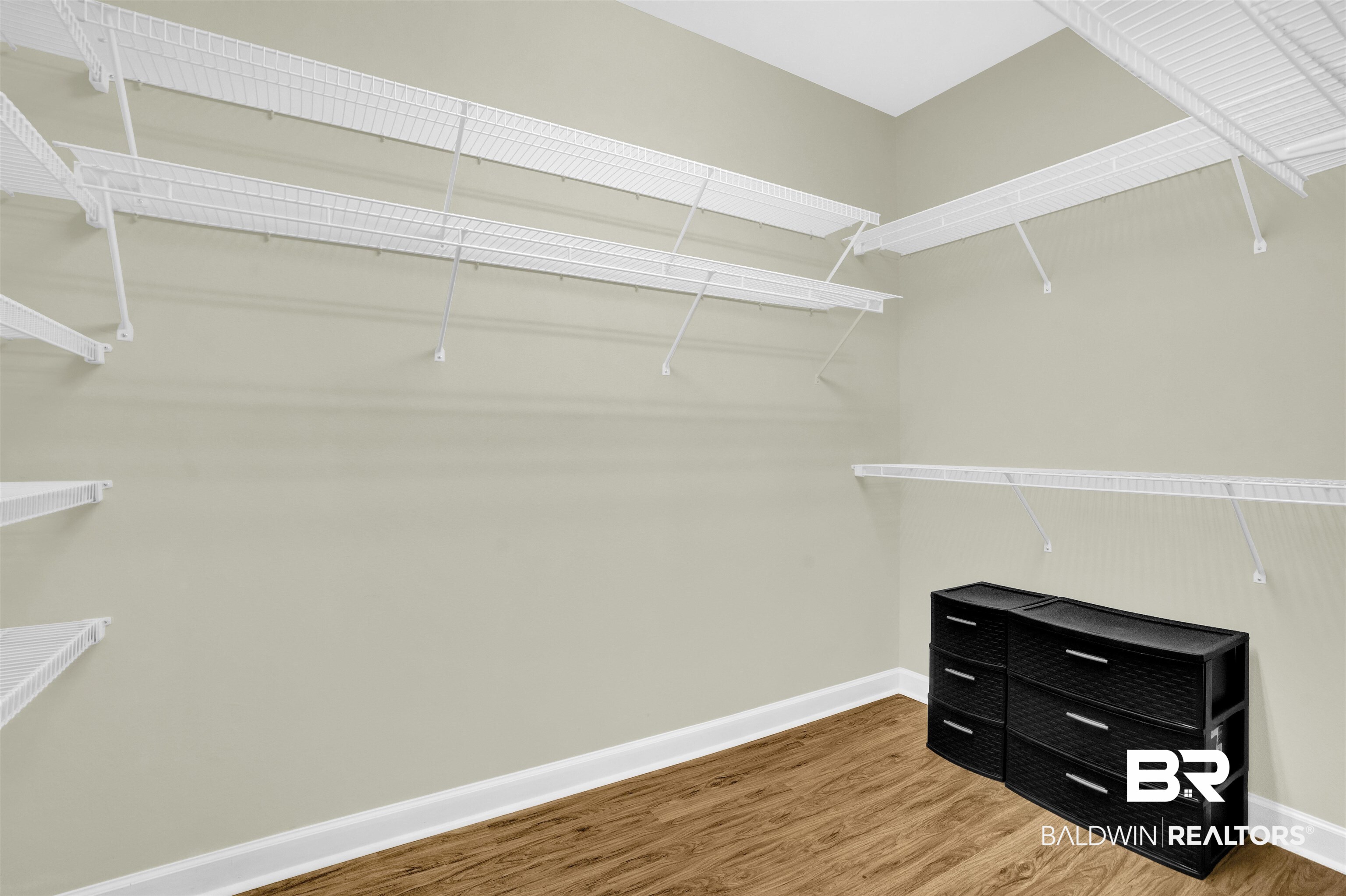 100 Conti Court Fairhope, AL 36532 - Photo 39 of 54 Walk in closet featuring hardwood / wood-style flooring