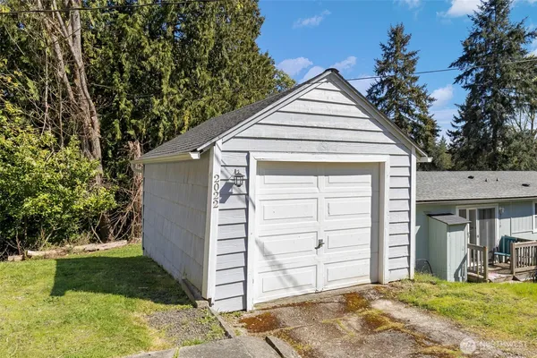 a view of storage and utility room