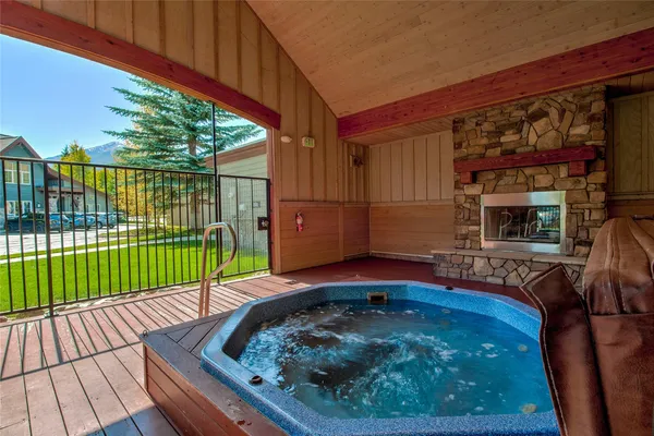 a view of a backyard with a patio
