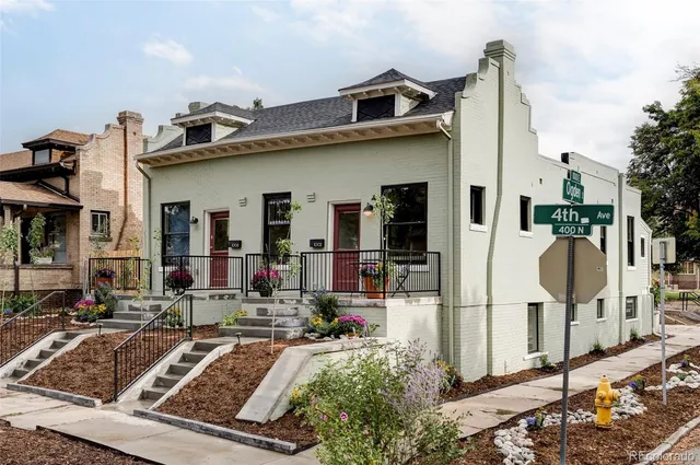a view of a house with patio