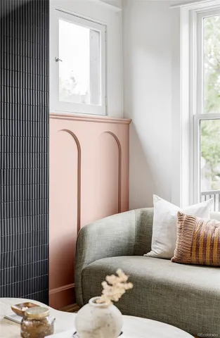 a living room with a couch