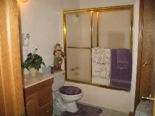 Bx207 Rr1 Clinton, IL 61727 - Photo 7 of 9 a bathroom with a granite countertop sink toilet and shower
