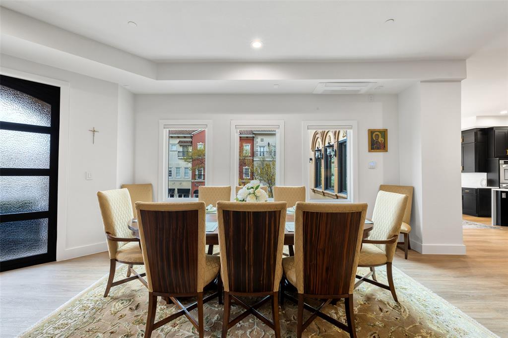 62 Main Street, Unit 200 Colleyville, TX 76034 - Photo 15 of 37 a view of a dining room with furniture