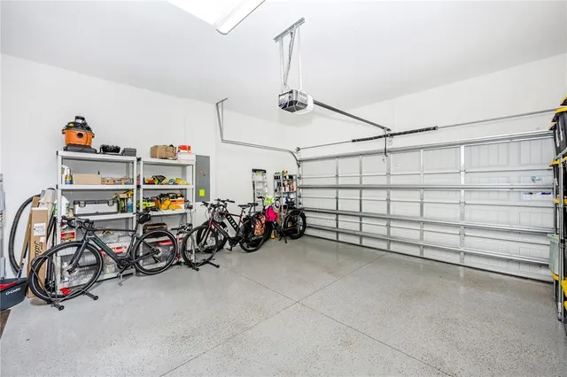 a building with car parked in front of it