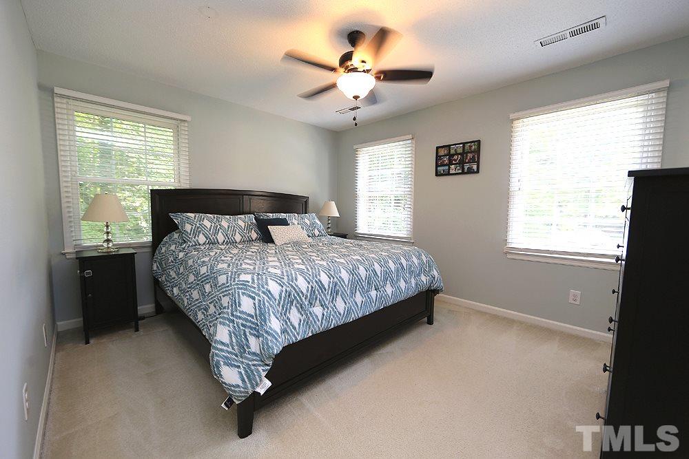 2842 Wycliff Road Raleigh, NC 27607 - Photo 15 of 30 Private Master Bedroom with lovely extra window due to being an End Unit.
