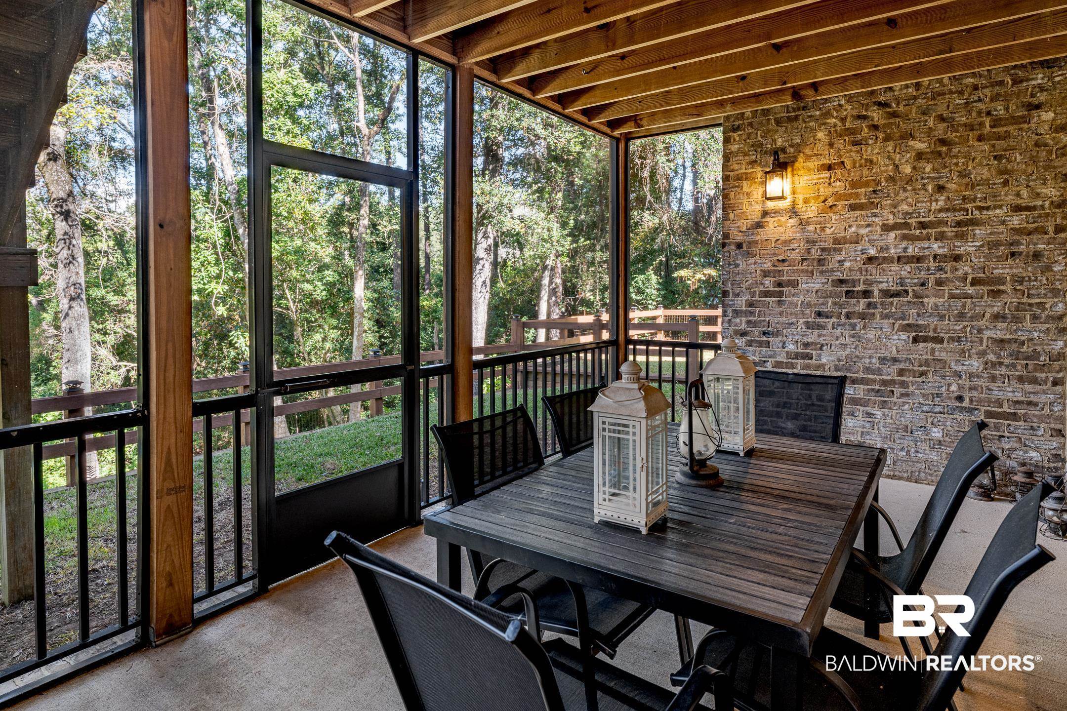 118 McIntosh Bluff Road Fairhope, AL 36532 - Photo 29 of 41 Back Porch Lower Level
