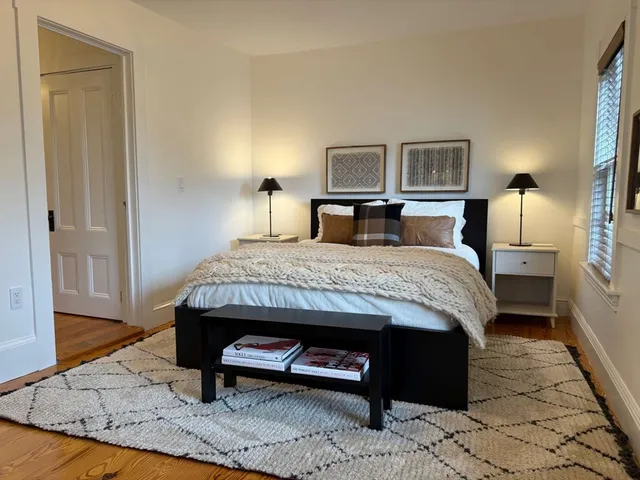 a view of a room with empty racks