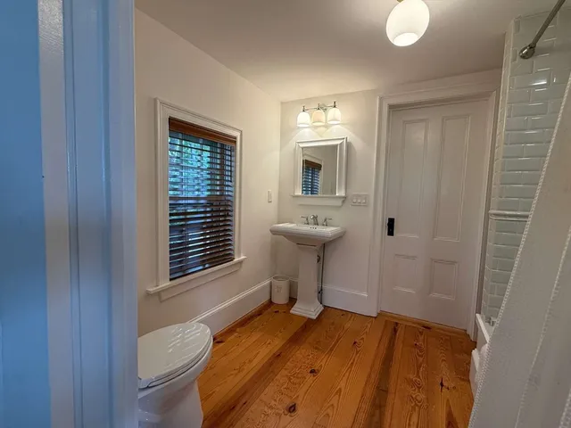 a workspace with furniture and window