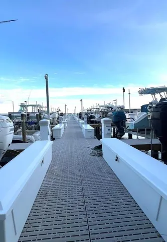 a view of roof deck with patio