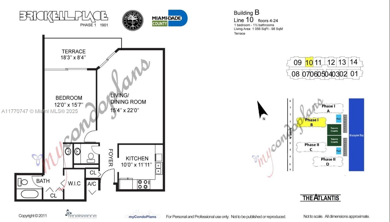 1901 Brickell Avenue, Unit B2310 Miami, FL 33129 - Photo 16 of 16 a picture of a park